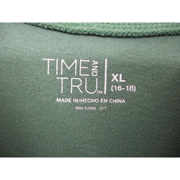 Time And Tru Green Graphic California T-Shirt Unisex Size XL 5oz - Picture 4 of 10